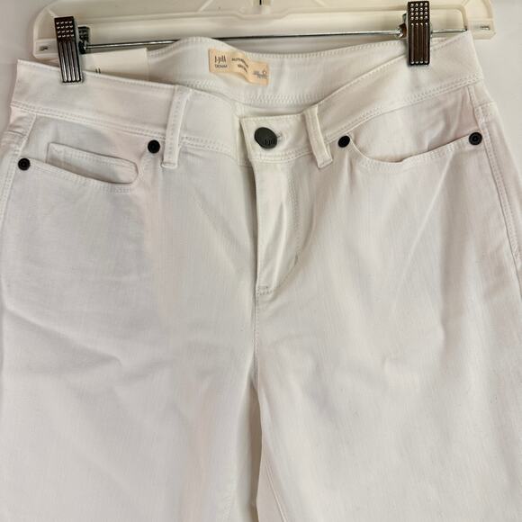 J. Jill White Authentic Fit Slim Ankle Jeans New with tags Size 6 Petite - Picture 7 of 7